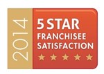 5 Star Franchisee Satisfaction 2014