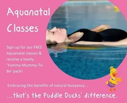 Free Aquanatal classes from Puddle Ducks