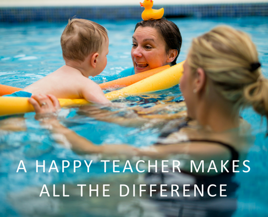 Interested in becoming a baby, toddler and pre-school swimming teacher?