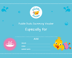 Puddle Ducks Swimming Gift Voucher