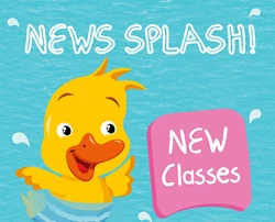 New Baby and Pre-school classes