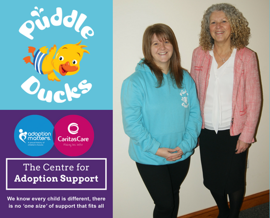 Baby Swimming Puddle Ducks and Centre for Adoption