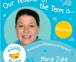 Marie Zyke is our local Teacher of the Term 