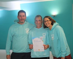 Our Head of Teaching Claire achieves STA Level 3 Diploma in Aquatic Teaching