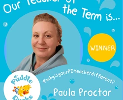 Paula is our Teacher of the Term Spring 2018