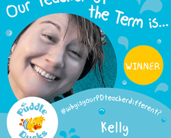 Congratulations to Kelly - National Teacher of the Term!!