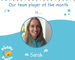 Our Team Player of the month is Sarah J