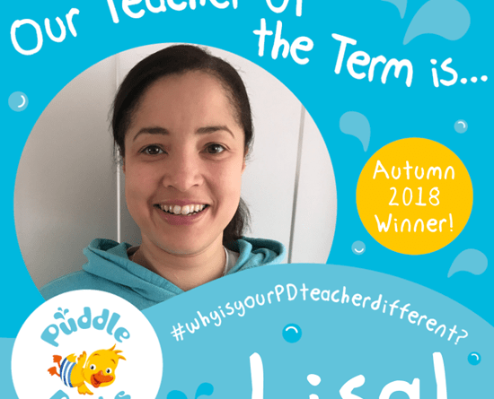 Lisa is our Teacher of the Term, Autumn 2018!