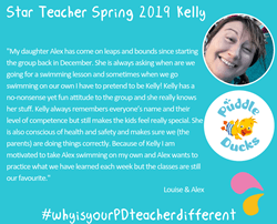 Kelly shines as 'Star Teacher' Spring 2019