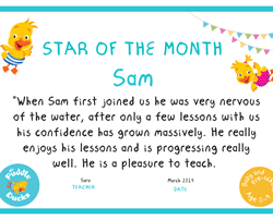 Well done Sam. We are so proud of you!
