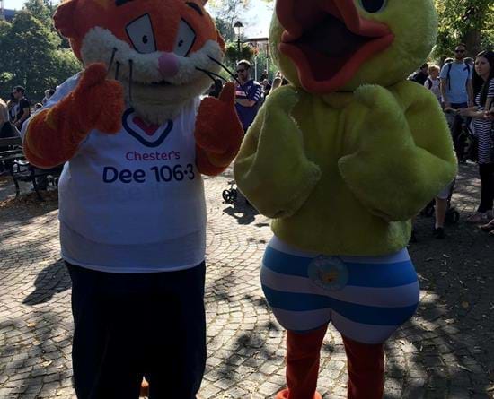 Puddle Ducks proud sponsors of the Chester Duck Race
