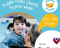 Puddle Ducks Greater Manchester organises Pyjama Week, a charity swimming event