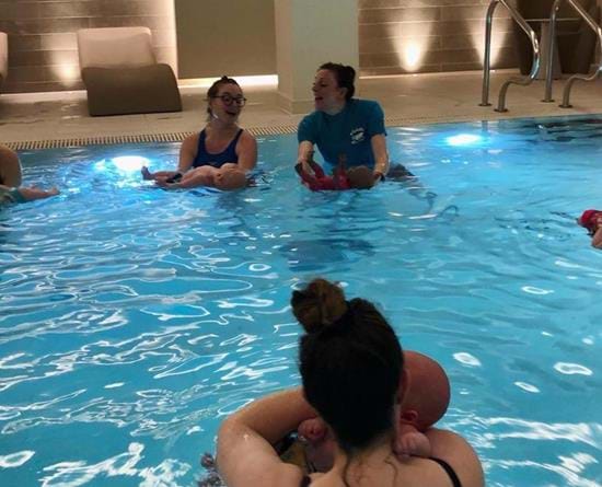 Swim classes are a big hit in central Bath