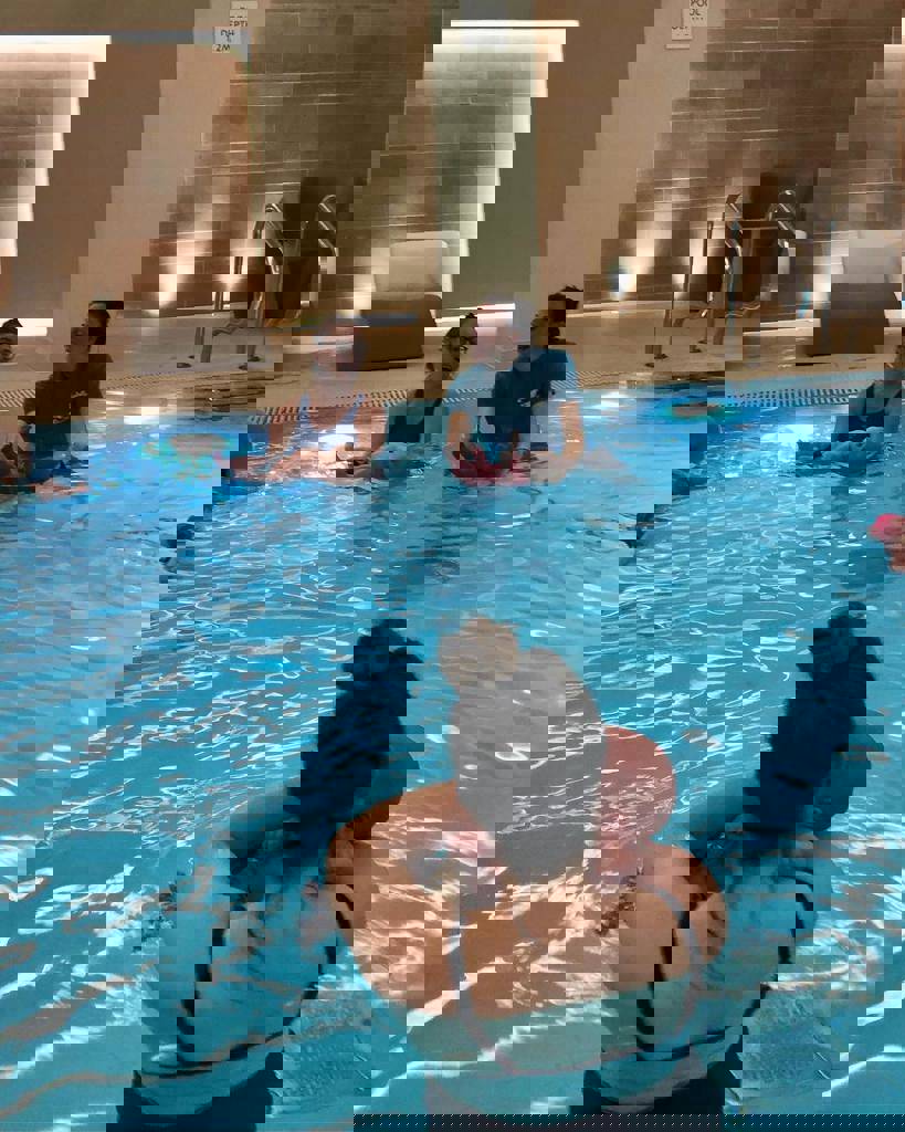 Swim classes are a big hit in central Bath