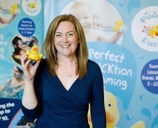Lizzie Moore is the new owner of Puddle Ducks North Hampshire & Reading