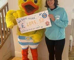 Swimmers raise an amazing £1095 in their pyjamas!