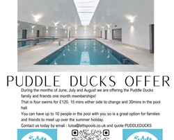 Letts Swim - Offer for Puddle Ducks customers