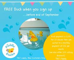 Free Puddle Ducks rubber duck