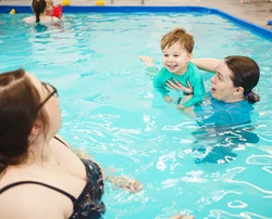 How do you help a child who’s worried about swimming?