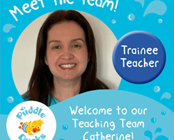 We have a new trainee Baby & Pre-school Teacher