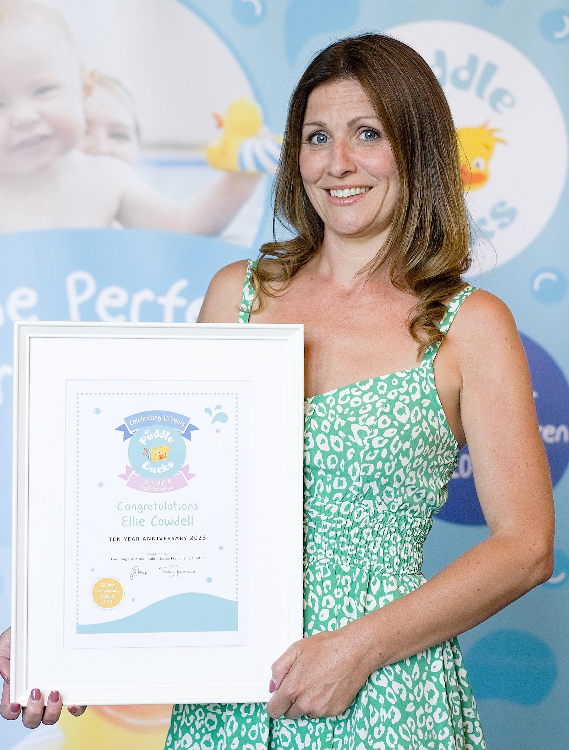 Ellie Cawdell, Puddle Ducks National Award Winner